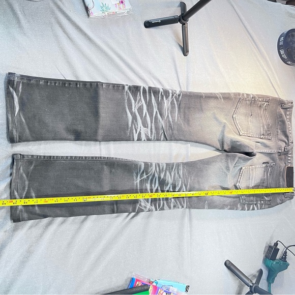 Tornado Mart Japan Black Flared Jeans Mens Small 30” Waist - Picture 3 of 7